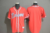 Braves Blank Red Cool Base Jerseys,baseball caps,new era cap wholesale,wholesale hats